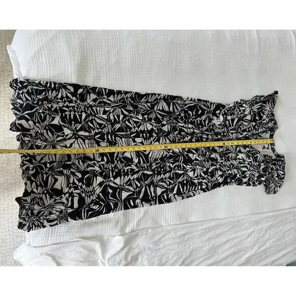 Maeve - Chic Black and White Floral Cassandra Maxi Dress, size S - Picture 10 of 12